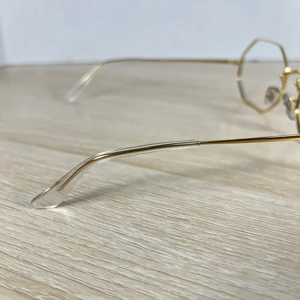 Ray-Ban RB1972 Octagon 9196/31 Sunglasses Gold Frames Only 54-19-145 Italy